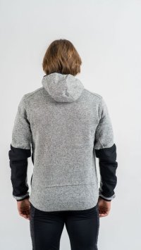 Кофта NONAME FLEECE JACKET UX 24 GREY MELANGE