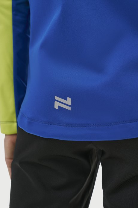 Тренировочная куртка Nordski Jr. Advance True Blue/Lime NSJ651030