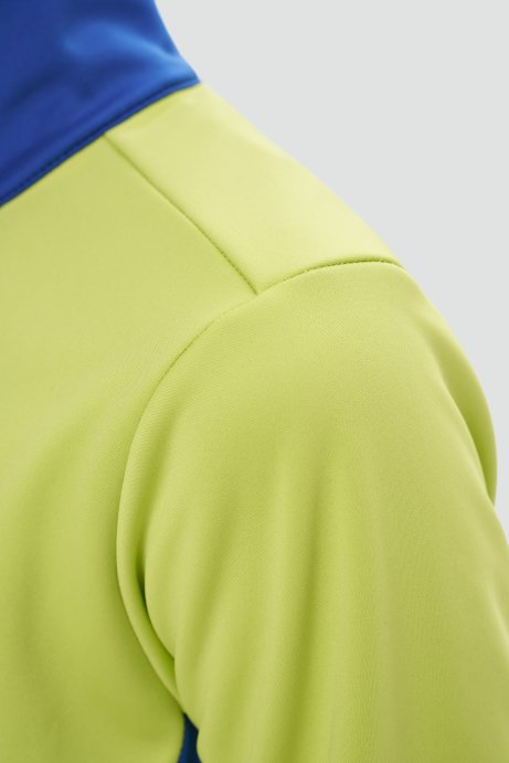 Тренировочная куртка Nordski Jr. Advance True Blue/Lime NSJ651030