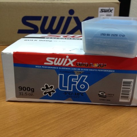 ПАРАФИН SWIX LF6X Blue -5C/-10C 180 гр без крышки в Твери