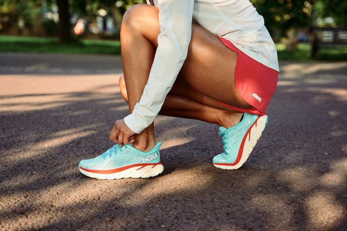 Кроссовки Hoka W CLIFTON 8 Aquarelle Blue