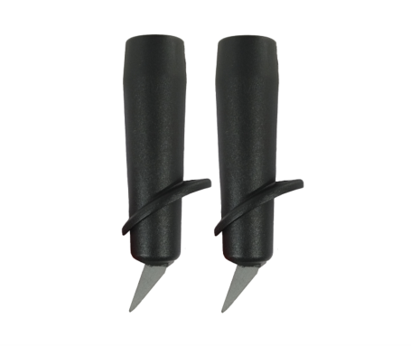 Наконечник SKI TIME 10мм Race T1 чёрные