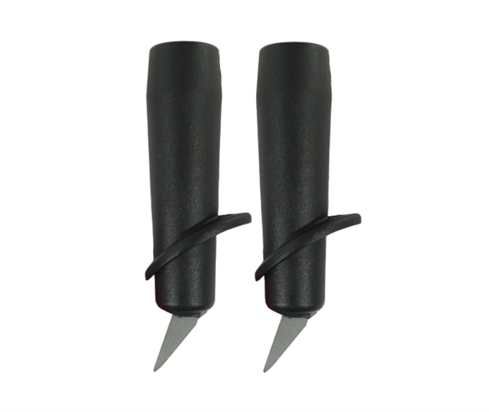 Наконечник SKI TIME 10мм Race T1 чёрные