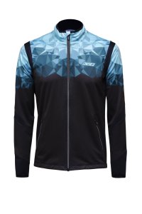 Куртка KV+ TORNADO jacket man black\turquoise 24V104.21