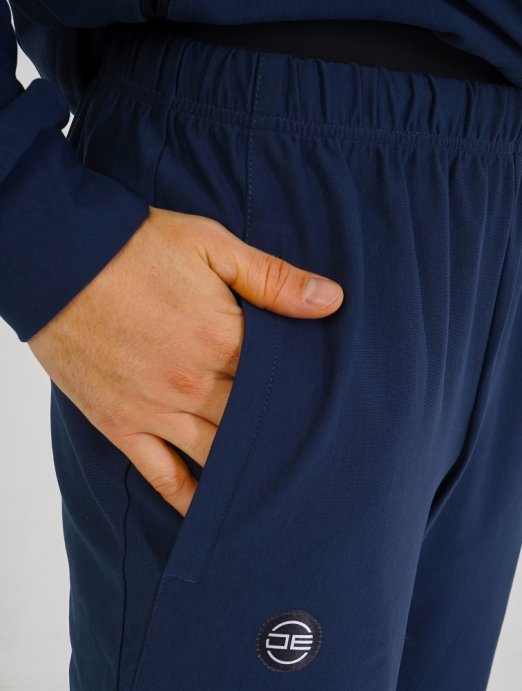 Спортивный костюм  DE Футер синий