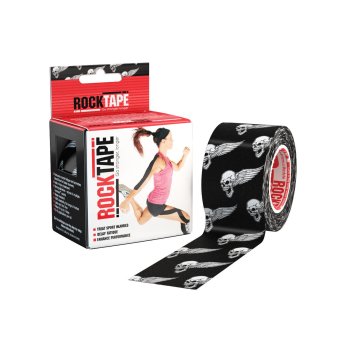 тейп-лента RockTape Кинезиотейп Design, 5см х 5м, череп RCT100-SKU-OS