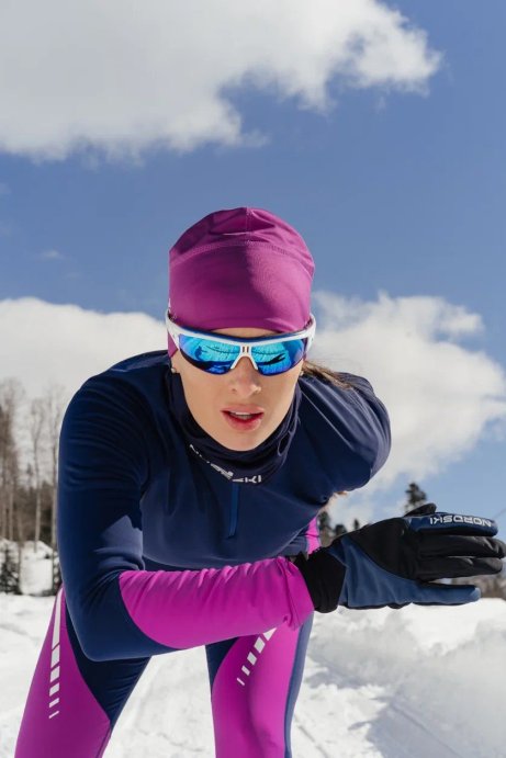 Гоночный костюм Nordski Base Dark Blue/Pink NSV433951 в Твери