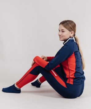 Гоночный костюм Nordski Jr.Base Dark Blue/Red NSJ435710