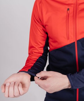 Костюм разминочный Nordski Premium Blueberry/Red NSM800021/NSM305021