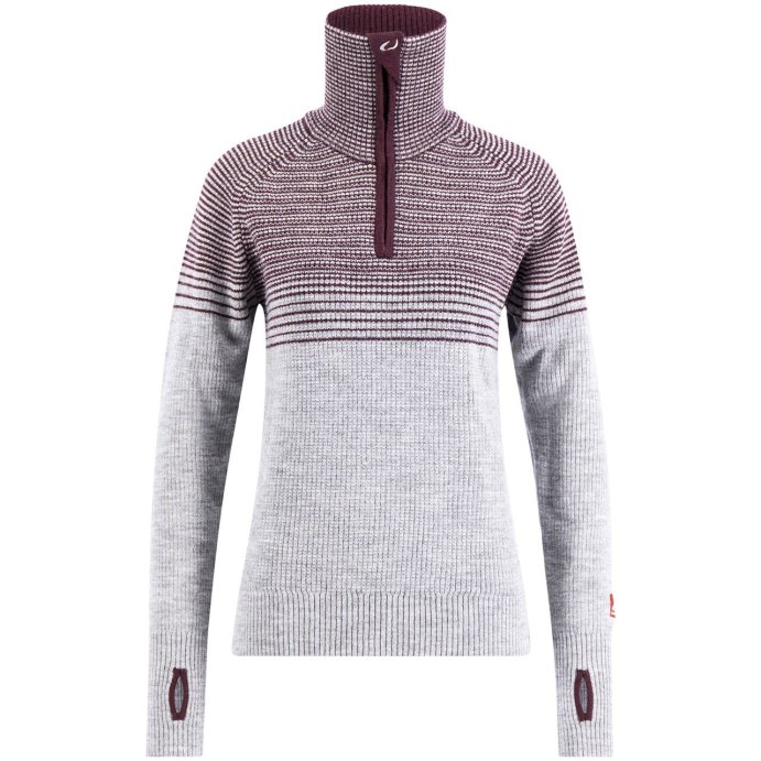 Свитер ULVANG Alta жен. 78536/11278 серый/инжир в Твери