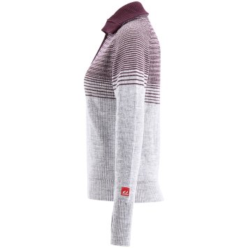 Свитер ULVANG Alta жен. 78536/11278 серый/инжир