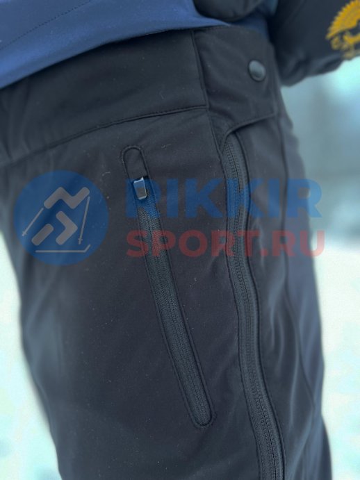 Брюки MOAX Solo Full zip муж. SW212219/10000 чёрный