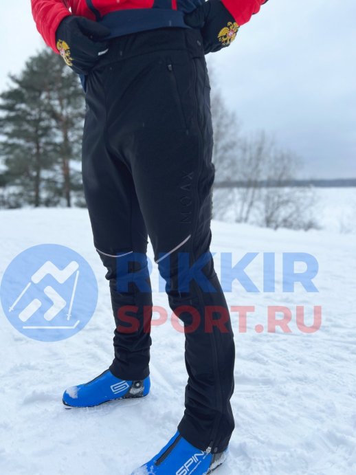 Брюки MOAX Solo Full zip муж. SW212219/10000 чёрный