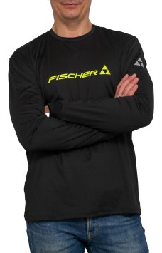 Футболка FISCHER Logo Long муж. (чер.) GR8222-100