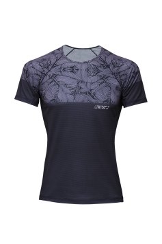 Футболка KV+ SPRINT T-shirt man, black\ grey 23S01.1