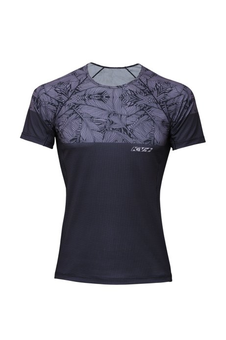 Футболка KV+ SPRINT T-shirt man, black\ grey 23S01.1