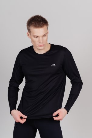 Футболка Nordski Training Black с длинным рукавом NSM911100