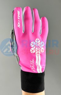 Перчатки SKI TIME Sphere Race E.Valbe L23082 розовый