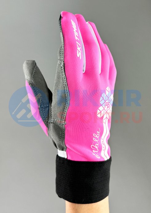 Перчатки SKI TIME Sphere Race E.Valbe L23082 розовый