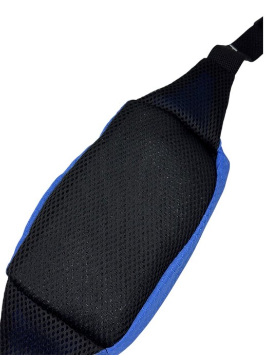 Поясная сумка FOXO3 объемная синяя