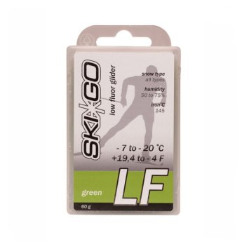 Парафин SKIGO LF Green (для всех типов снега) -7/-20 60 гр.