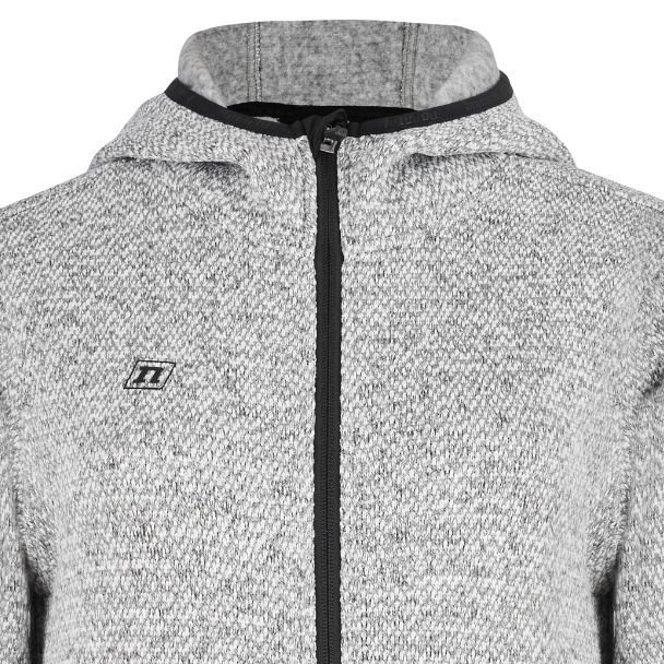 Кофта NONAME FLEECE JACKET WOS 24 GREY MELANGE