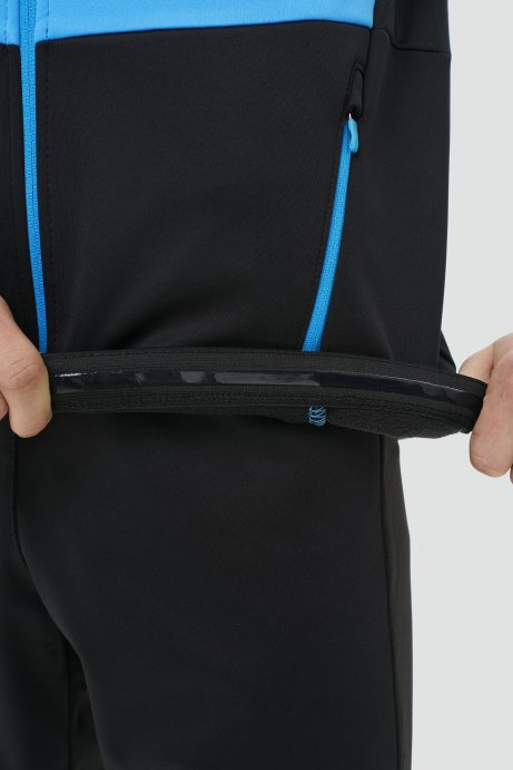 Тренировочная куртка Nordski Jr. Advance Light Blue/Black NSJ651284