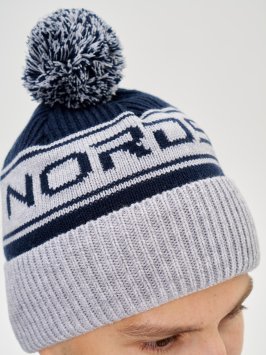 Шапка Nordski Blizzard Dark Blue/Grey NSV732093