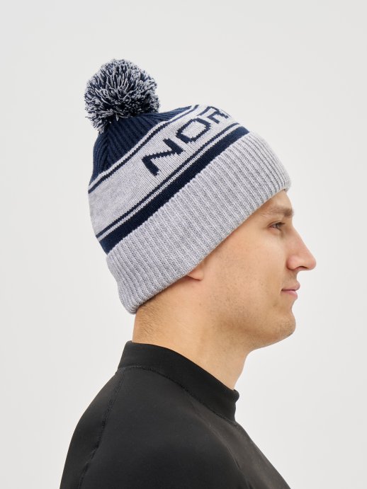 Шапка Nordski Blizzard Dark Blue/Grey NSV732093