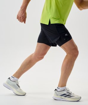 Шорты 2 в 1 Nordski Road Black NSM1100100