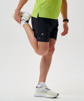 Шорты 2 в 1 Nordski Road Black NSM1100100