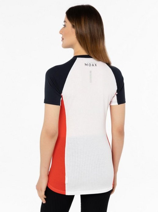 Футболка Moax Race SS жен. MX114020/75120 темно-синий/красный