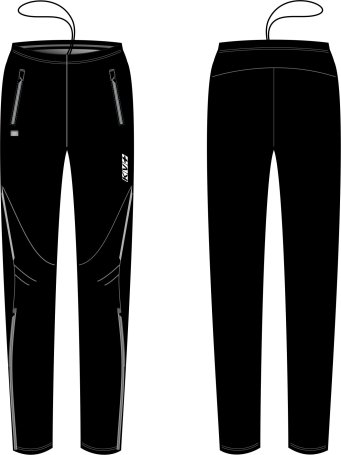 Брюки KV+ TORNADO pants black 22V105.1