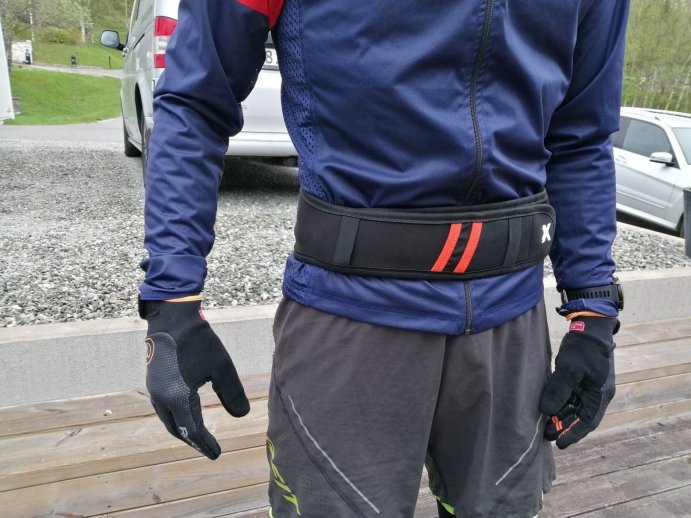 Поясная сумка COXA WM1 (NR 450) (черный/оранжевый)