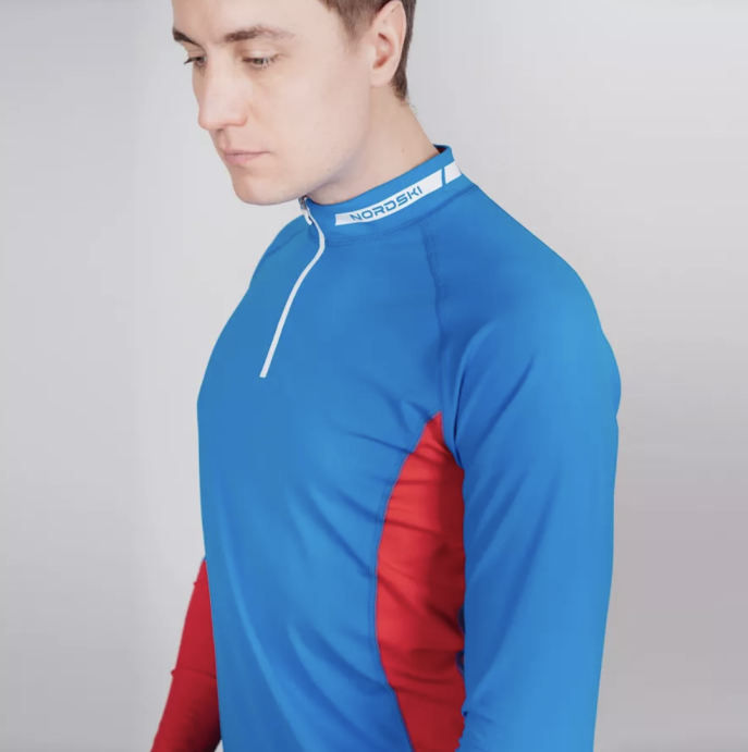Гоночный костюм Nordski Base Blue/Red NSV453987