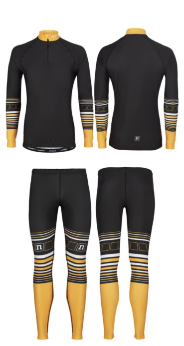 Гоночный костюм NONAME ON THE MOVE RACE SUIT 22 UX BLACK/YELLOW в Твери