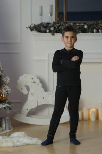 Комплект термобелья NORDSKI Jr. Warm black NSJ272100