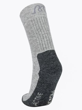 Носки спортивные Moax Active 75131M/11201 серый меланж/уголь