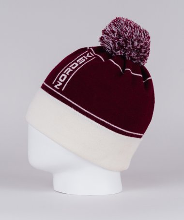 Вязаная шапка Nordski Arctic WS Wine NSV479724