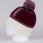 Вязаная шапка Nordski Arctic WS Wine NSV479724