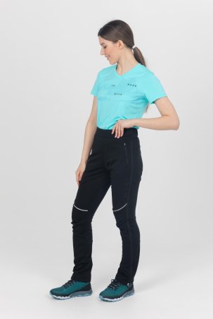 Брюки MOAX Solo Full zip жен. SW212218/10000 чёрный