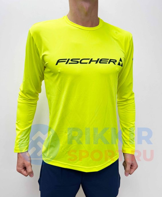 Футболка FISCHER Logo Long муж. (неон) GR8222-300 в Твери