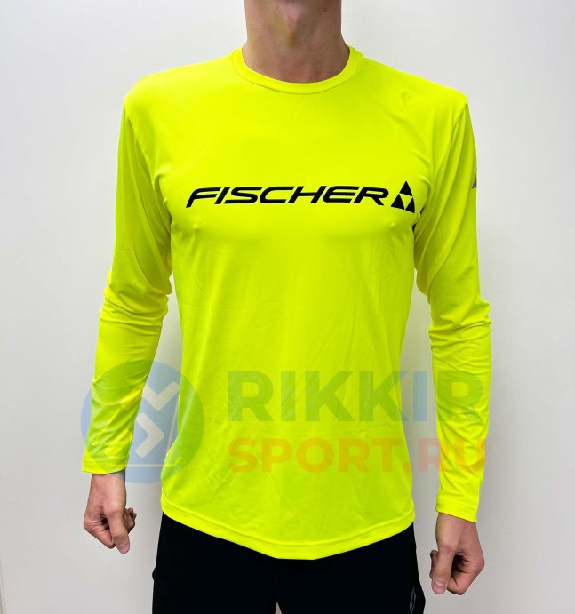 Футболка FISCHER Logo Long муж. (неон) GR8222-300 в Твери