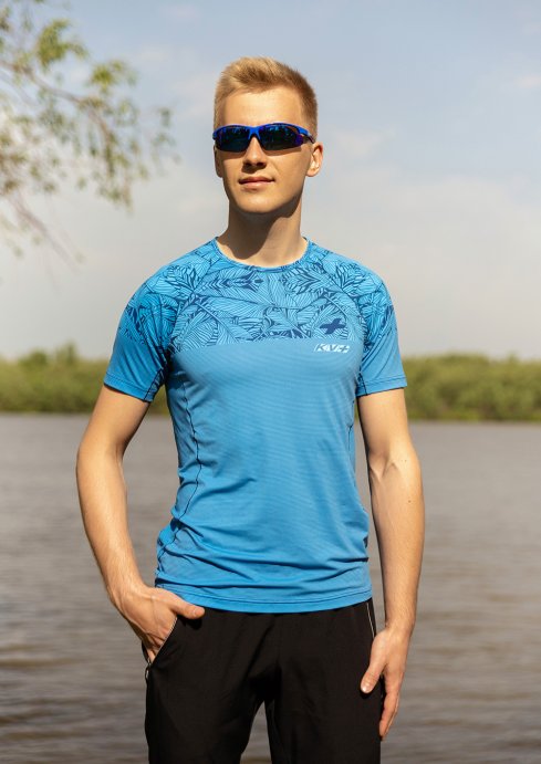 Футболка KV+ SPRINT T-shirt man, blue 23S01.2