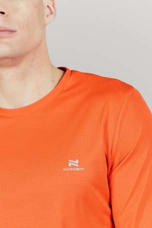 Футболка Nordski Training Fire с длинным рукавом NSM911460