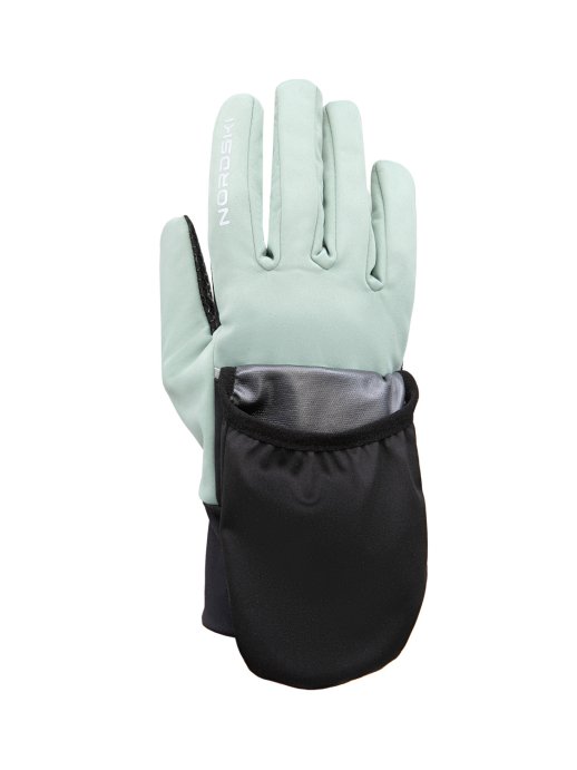 Варежки-перчатки Nordski Pro Black/Ice Mint NSU225906