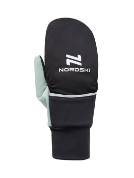 Варежки-перчатки Nordski Pro Black/Ice Mint NSU225906