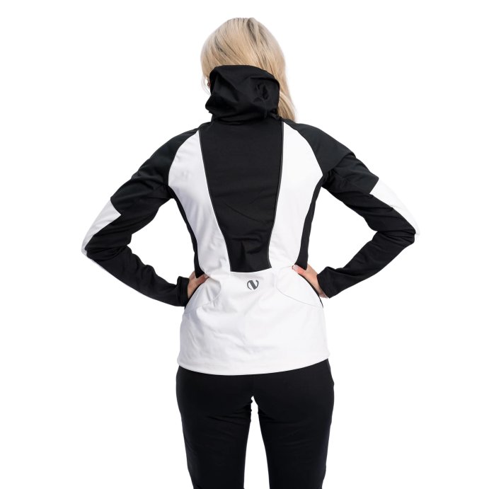 Куртка NORTHUG RUKA Softshell Wmn, Черно-Белая