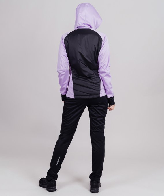 Куртка Nordski Hybrid Hood Orchid/Black W NSW853412