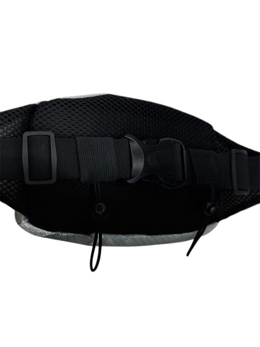 Поясная сумка FOXO3 объемная серая